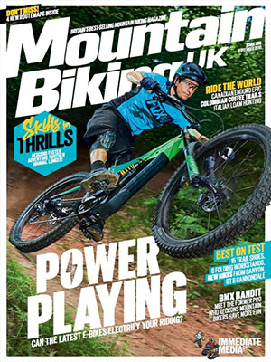 Cover: Mountain Biking UK magazine