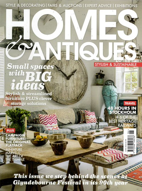 Cover: BBC Homes & Antiques magazine