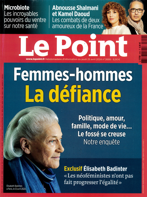 Cover: Le Point magazine
