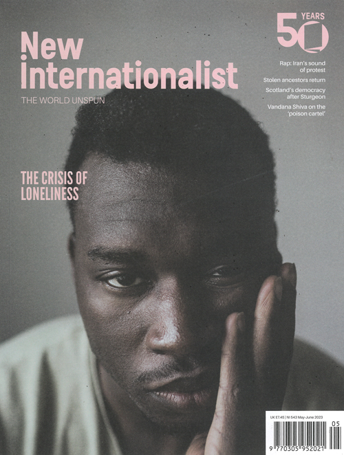 Cover: New Internationalist magazine